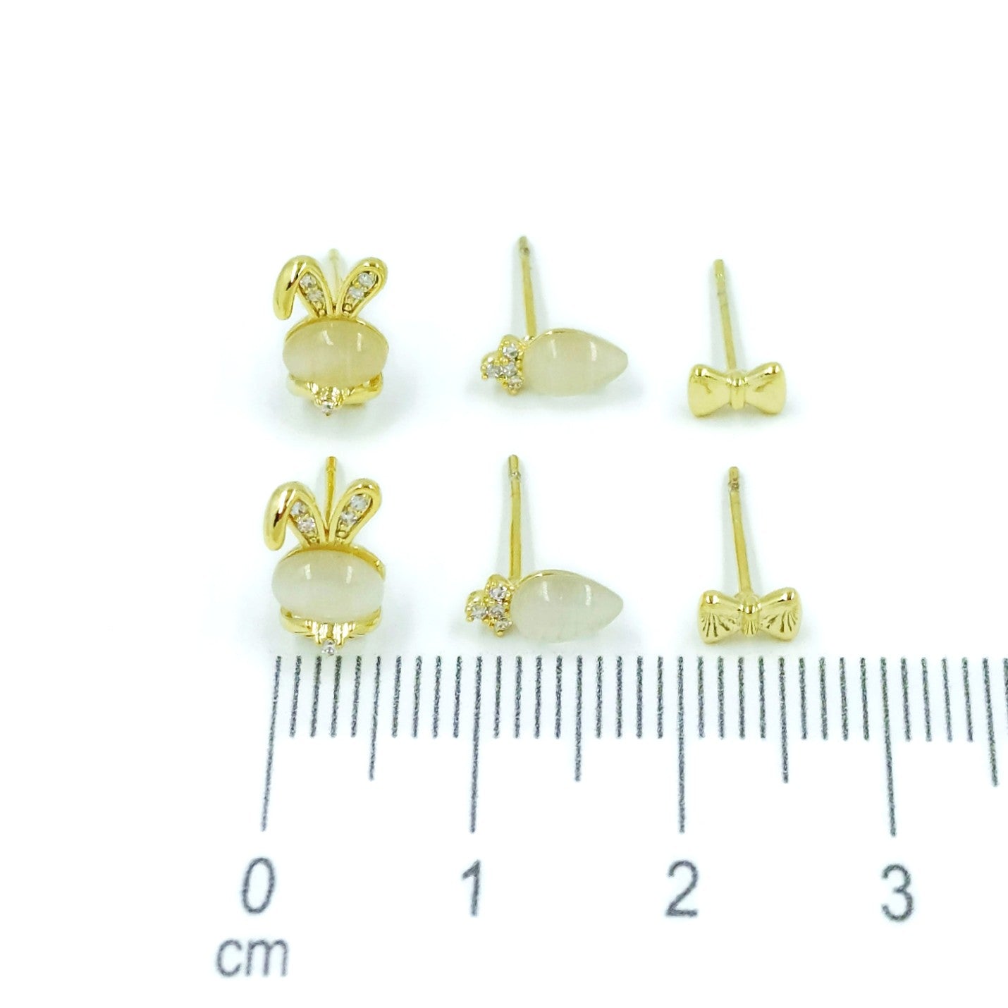 Topo trío conejito gema