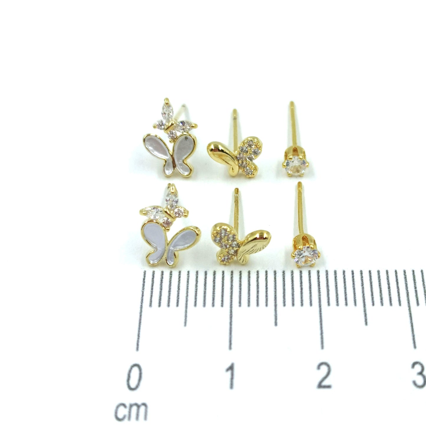 Topo trío mariposas