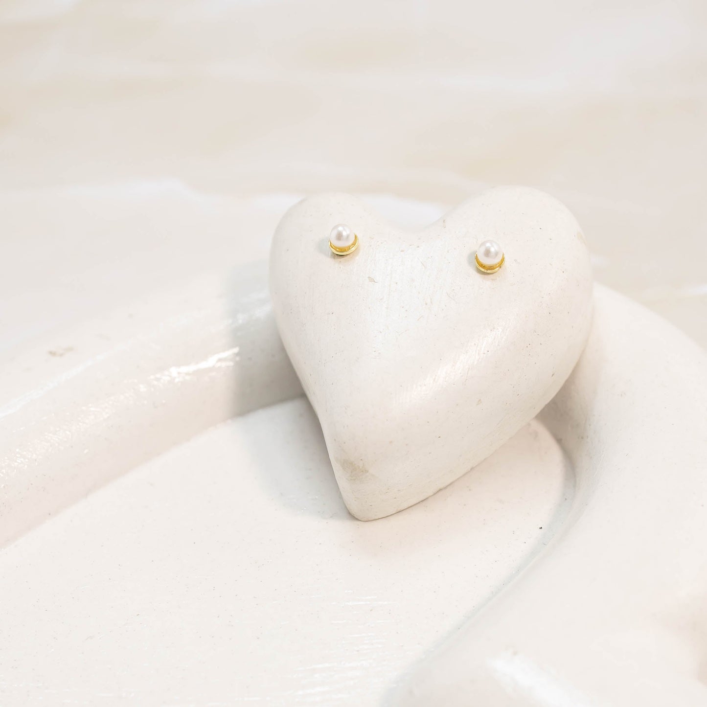 Topo perla #4 18k Amulí