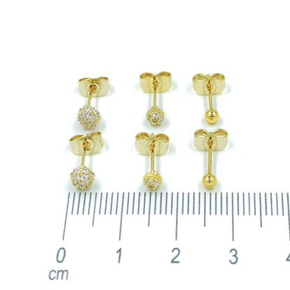 Topo trío bola de fuego