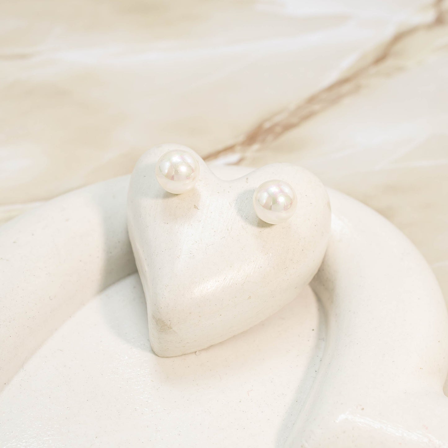 Topo perla #6 14k Amulí