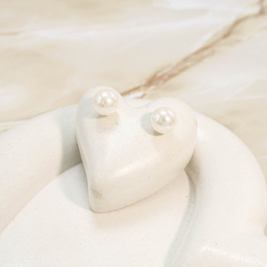 Topo perla #6 14k Amulí