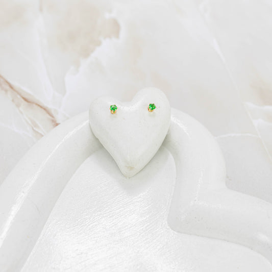 Topo zircón esmeralda