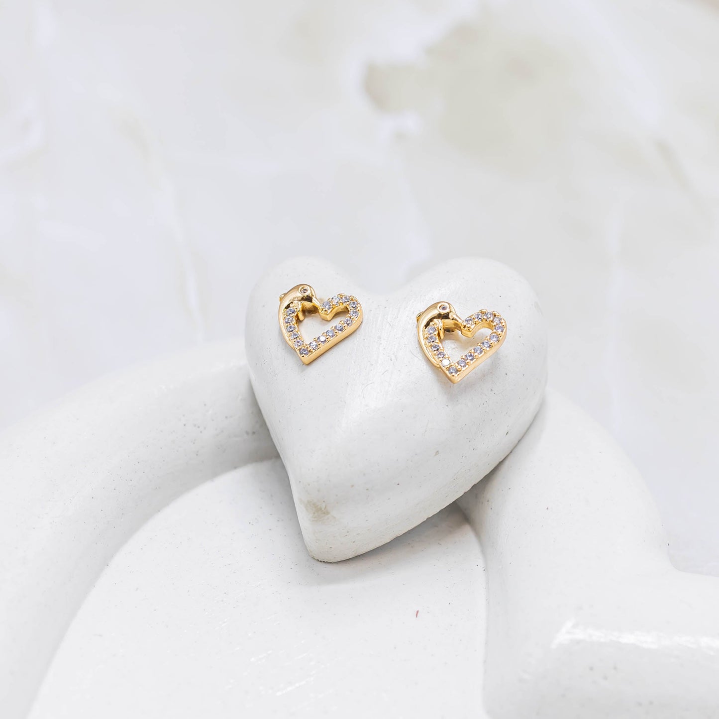 Topo corazón delfín