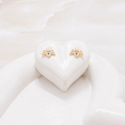 Topo ojo corazón