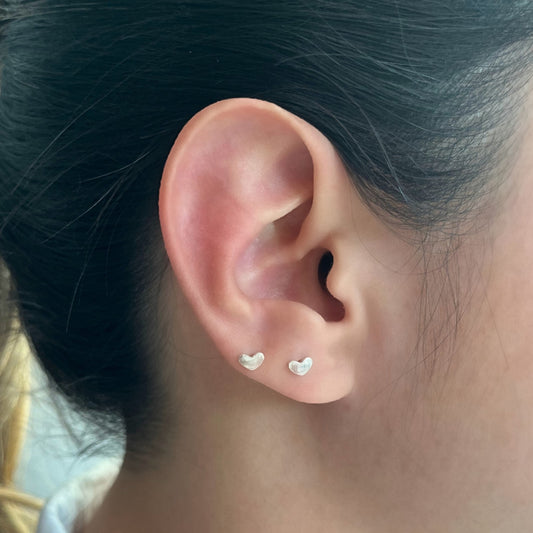 Topo plata corazón  Amulí