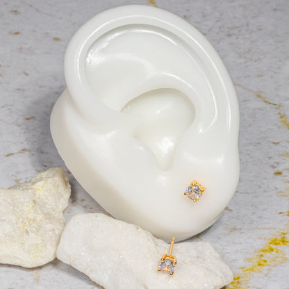 Topo zircon (4mm) cristal