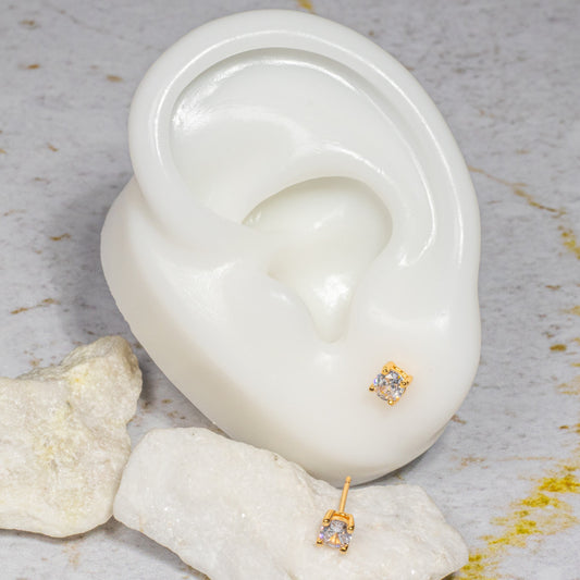 Topo zircon (4mm) cristal Amulí