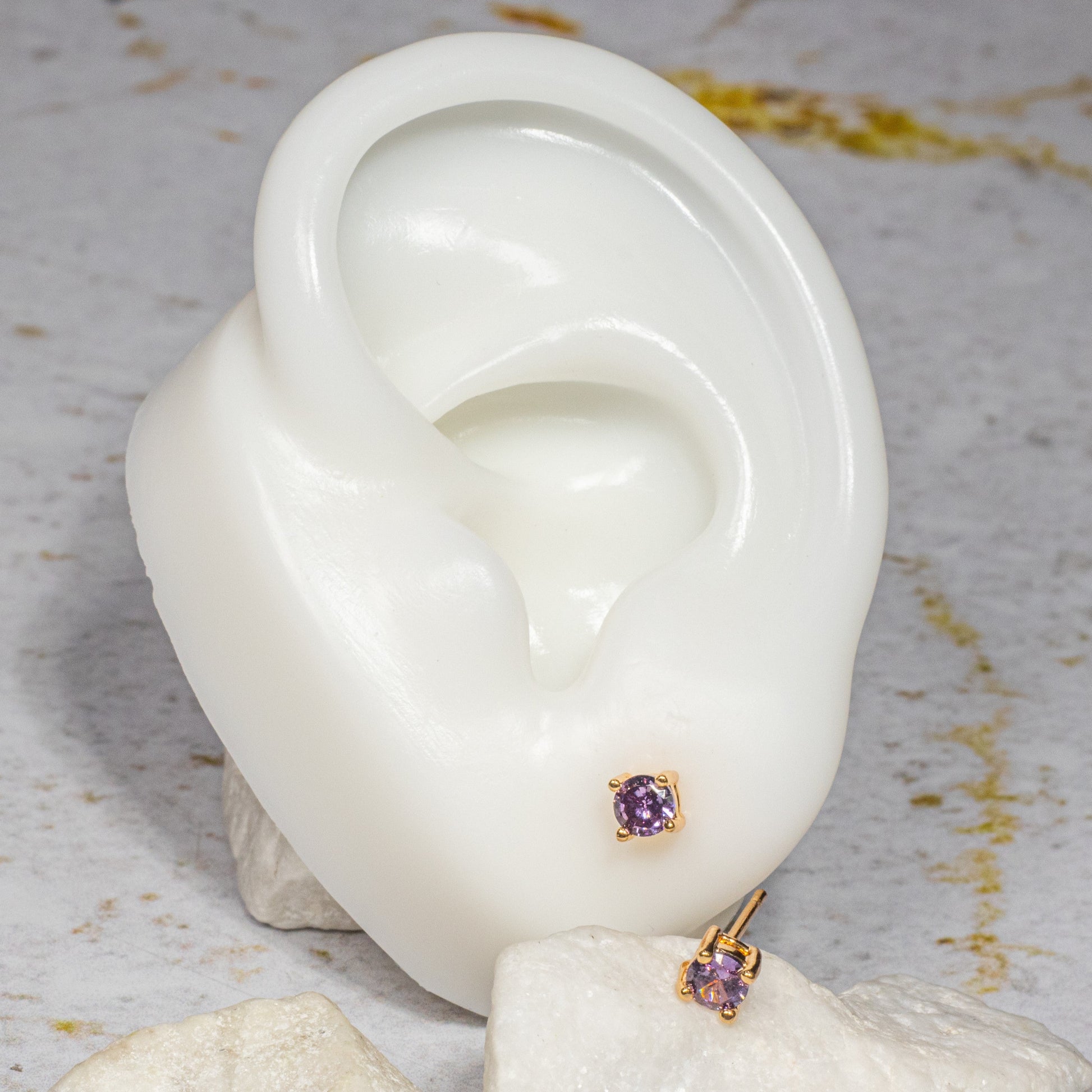 Topo zircon (4mm) lila