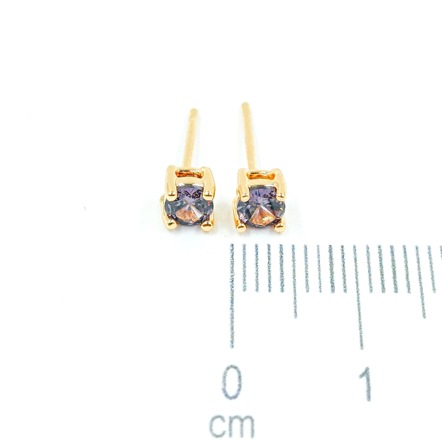 Topo zircon (4mm) lila Amulí