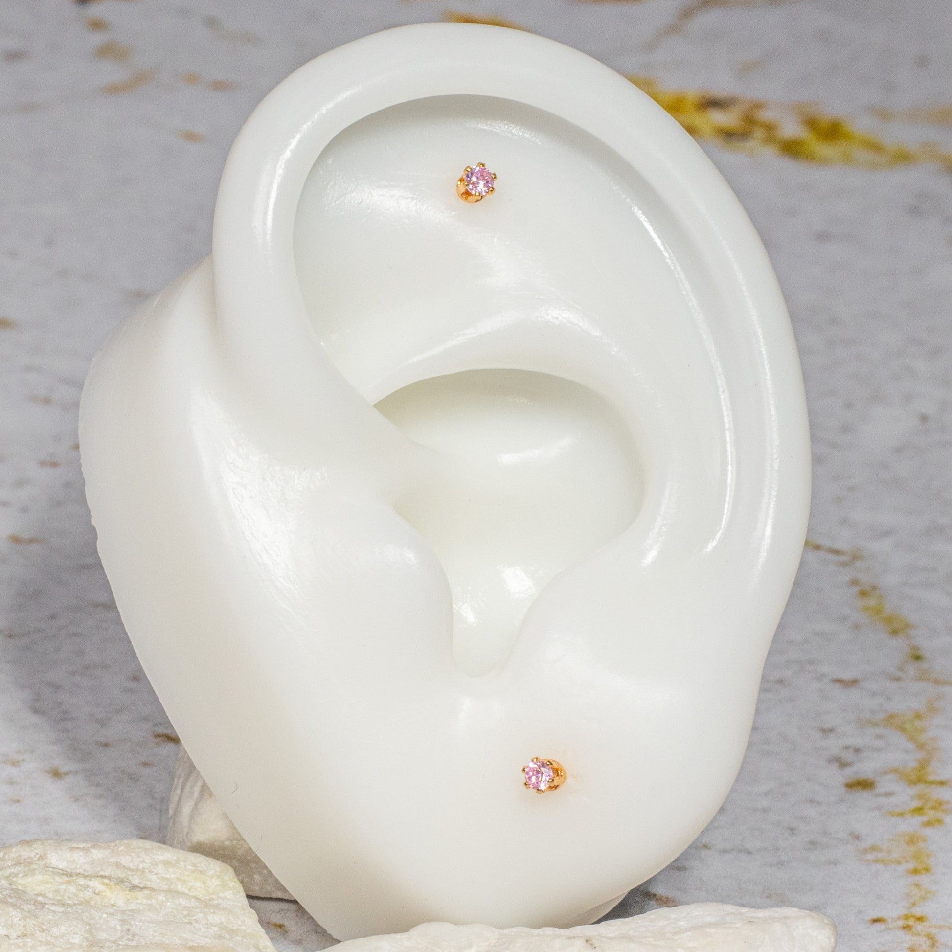 Topo zircón (2mm) Pink