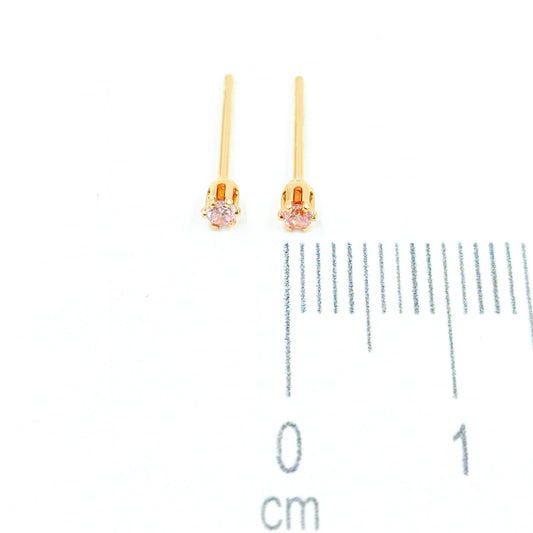 Topo zircón (2mm) Pink Amulí