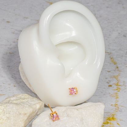 Topo zircon (4mm) Pink