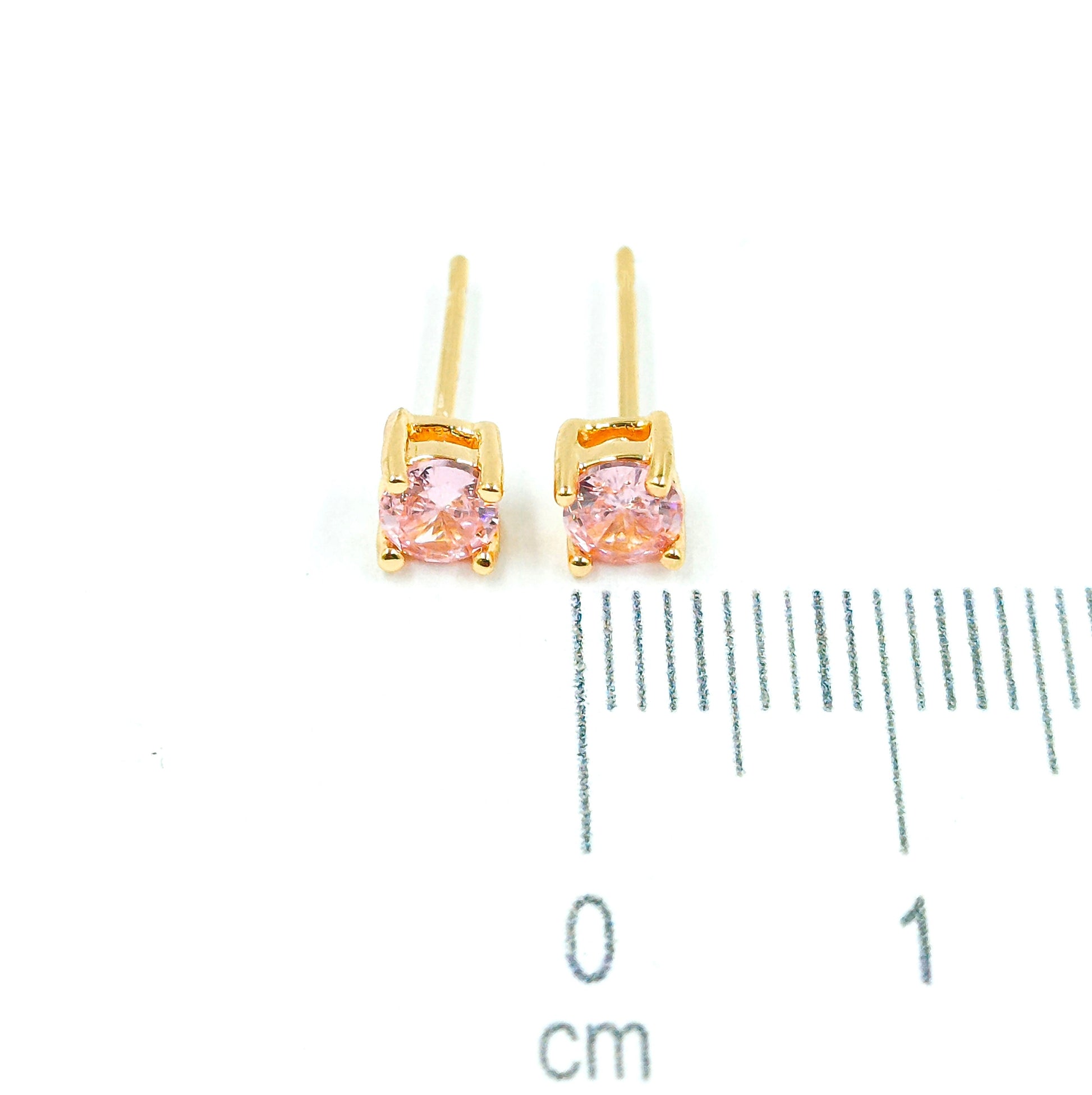 Topo zircon (4mm) Pink Amulí