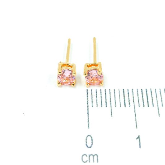 Topo zircon (4mm) Pink Amulí
